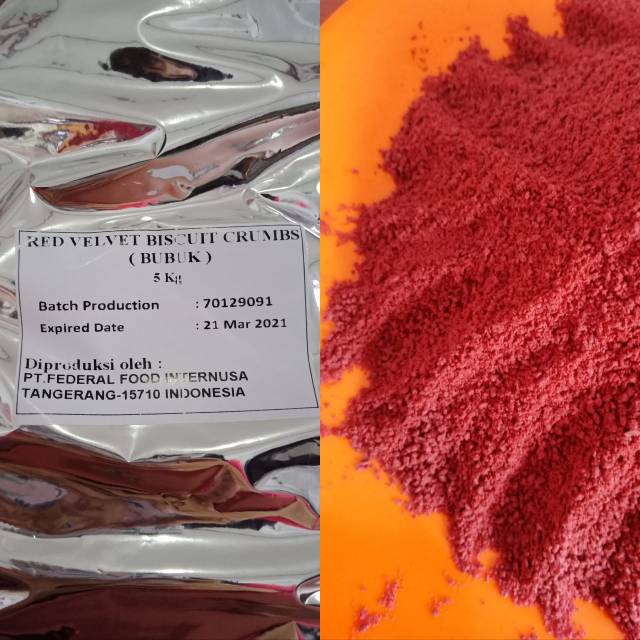 

Red velvet cookie crumb 250gr