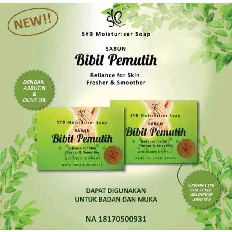 SABUN LOTION SYB BIBIT PEMUTIH DAN SCRUB