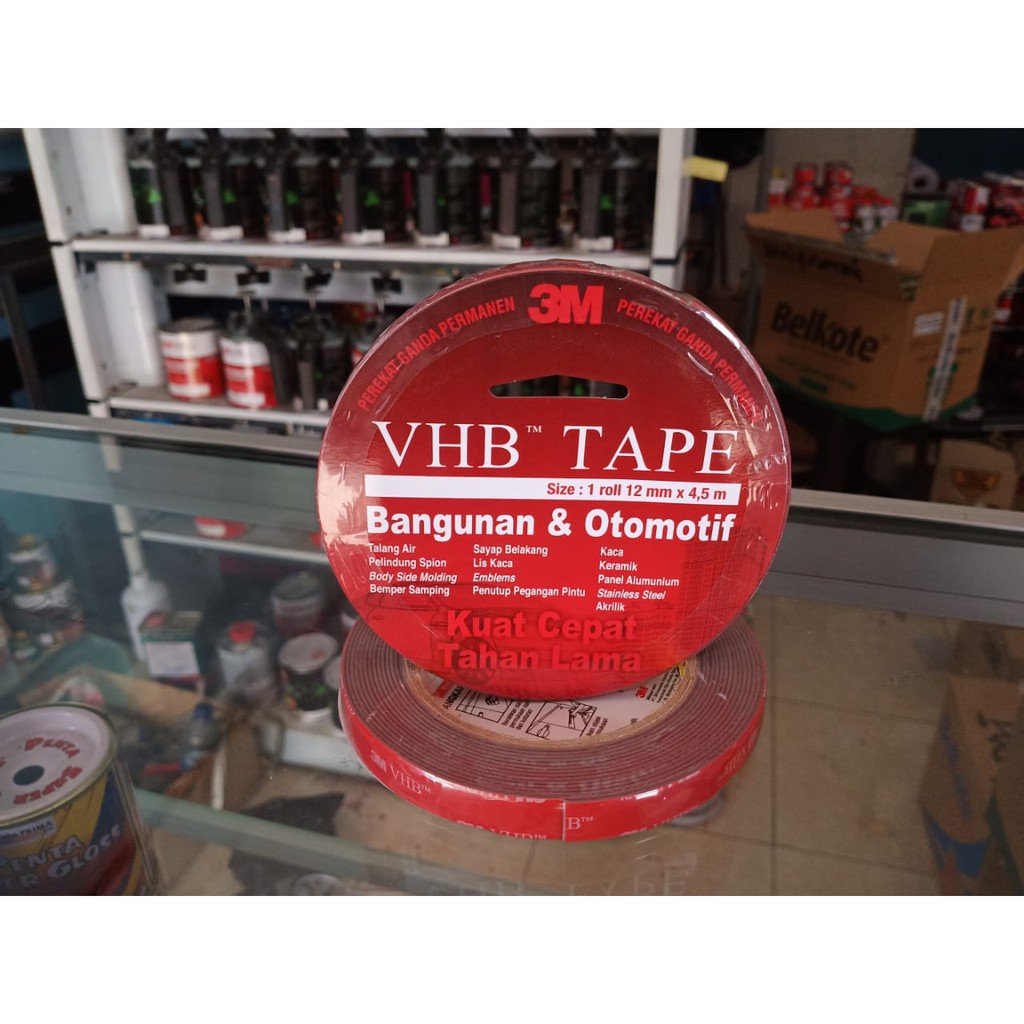 

Double Tape 3M VHB 12 mm ORIGINAL - DOUBLE FOAM TAPE