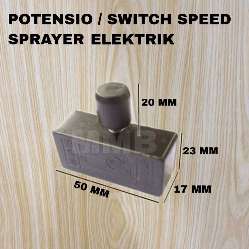 POTENSIO POMPA DC 12V / ALAT PENGATUR KECEPATAN POMPA DC / SPEED KONTROLER DC 12V TANGKI SPRAYER