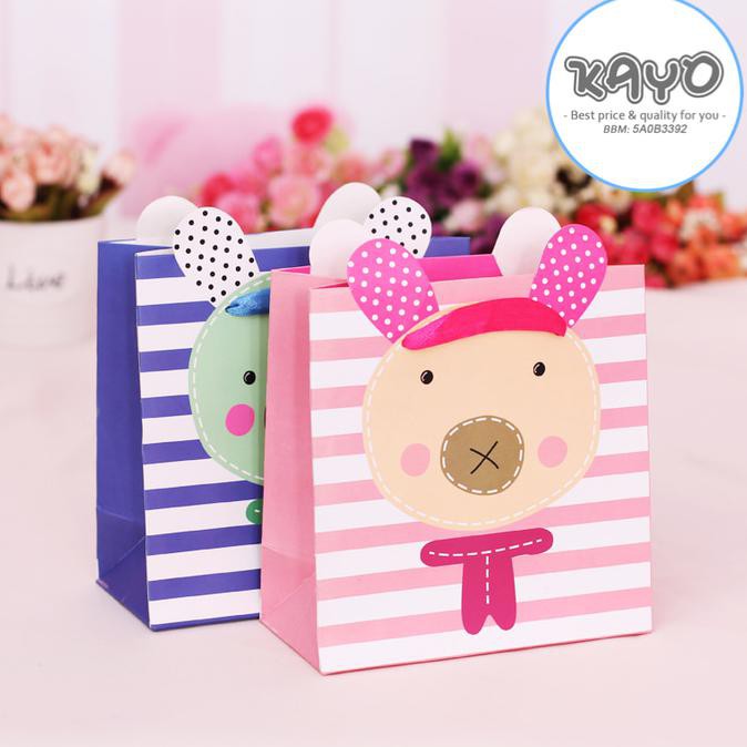 

Bear | Paper Bag Warna , Paper Bag Ulang Tahun, Paper Bag Kado, Grosir