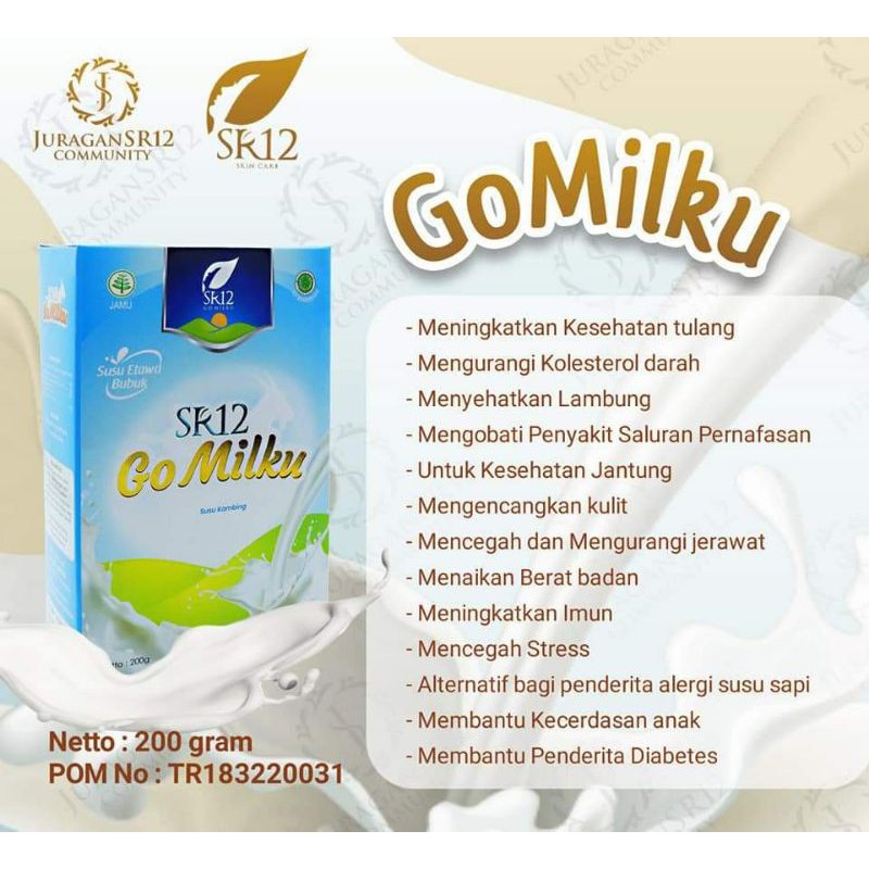 

Go Milku Susu Kambing SR12