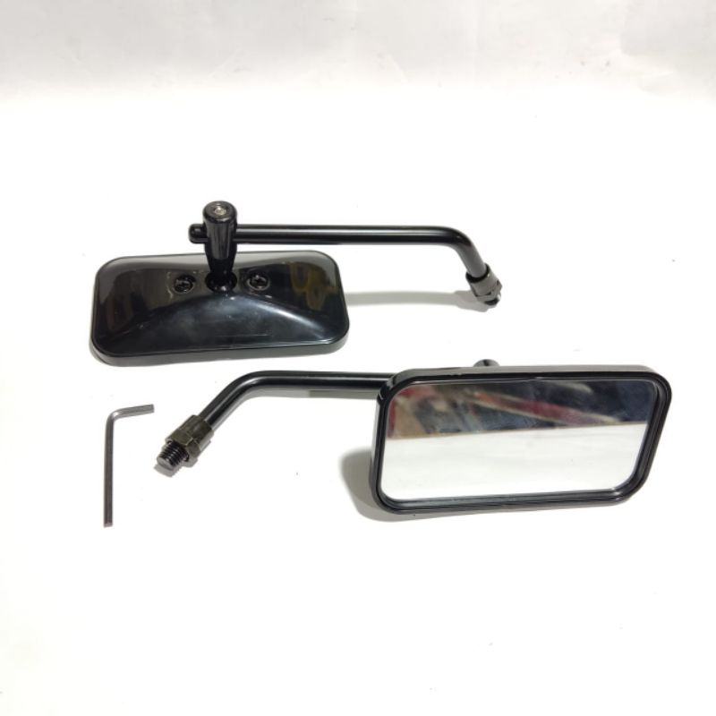 spion Retno kotak crome spion classic universal Honda GL CB Vario Beat Supra Revo dll