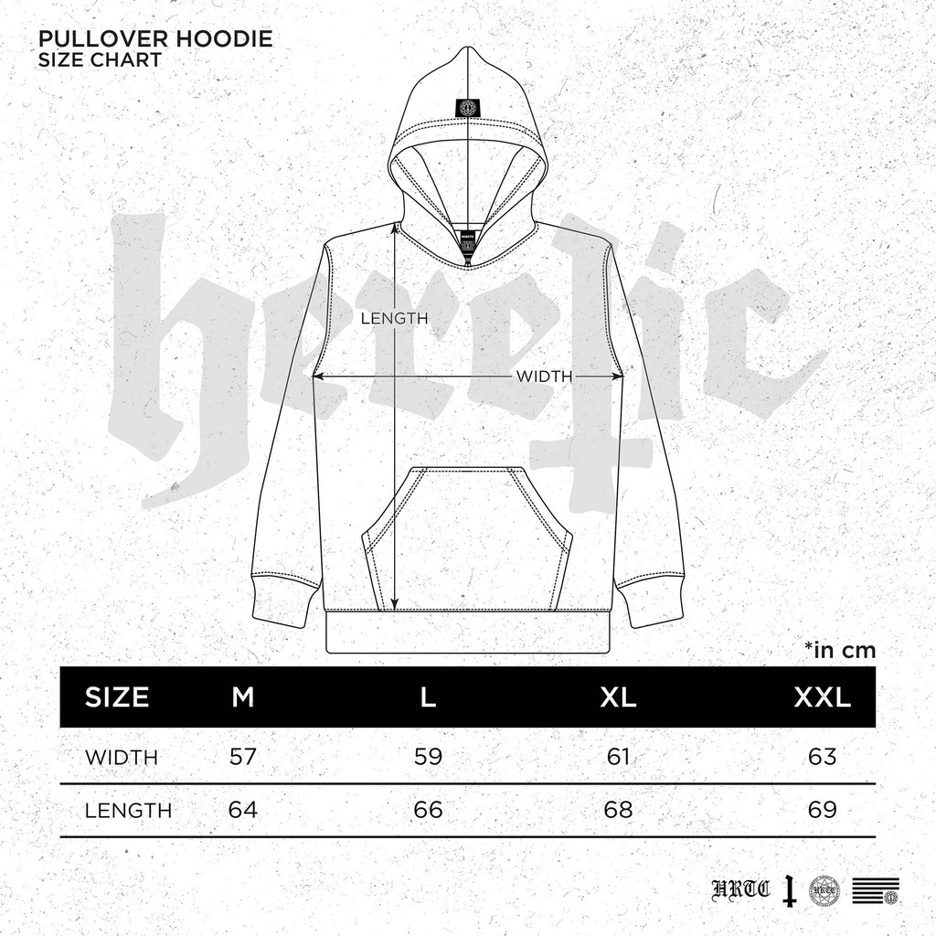 Heretic - Pullover Hoodie - Wand I