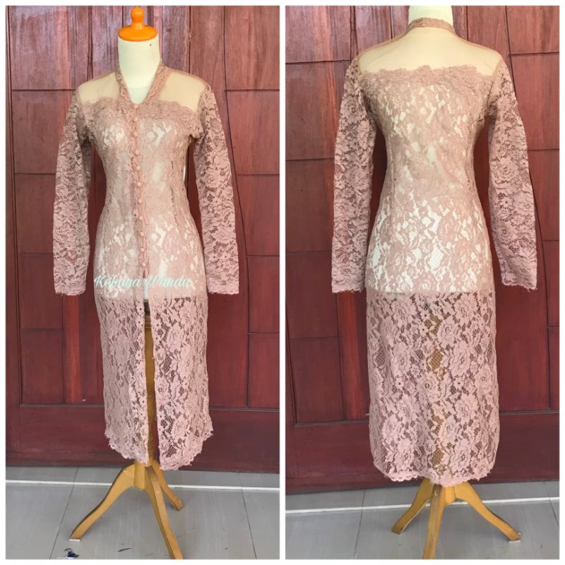 Promo Kebaya Modern Wanita | Kebaya Tunik Semi Gamis | Kebaya Akad Ibu Besan | Kebaya Pesta Kondangan | Wisuda | Kebaya Brokat Prancis