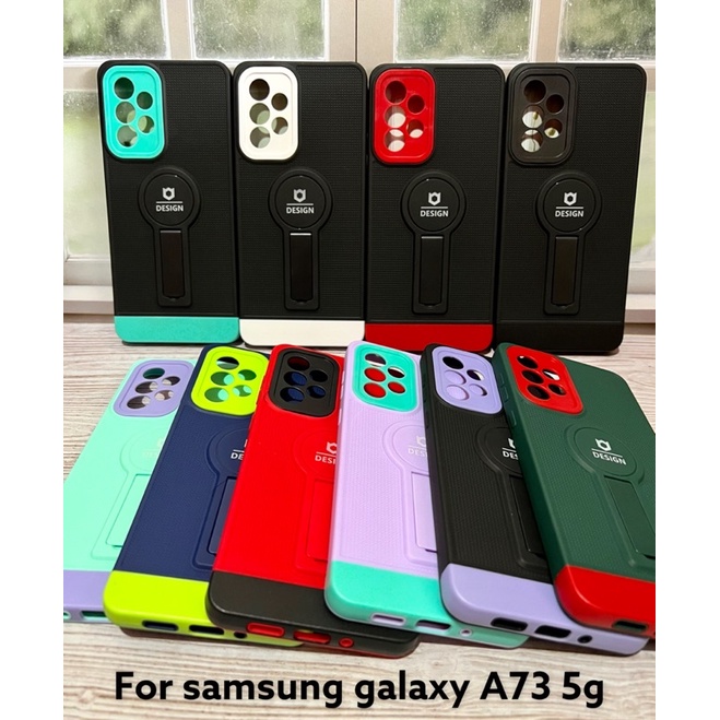 Case Samsung Galaxy A73 5g / Casing Samsung Galaxy A73 5g Casing Standing Soft Case Pelindung Kamera