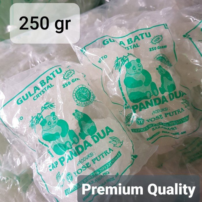 

01F1S Gula Batu Cap Panda (250Gr) Fsfs201