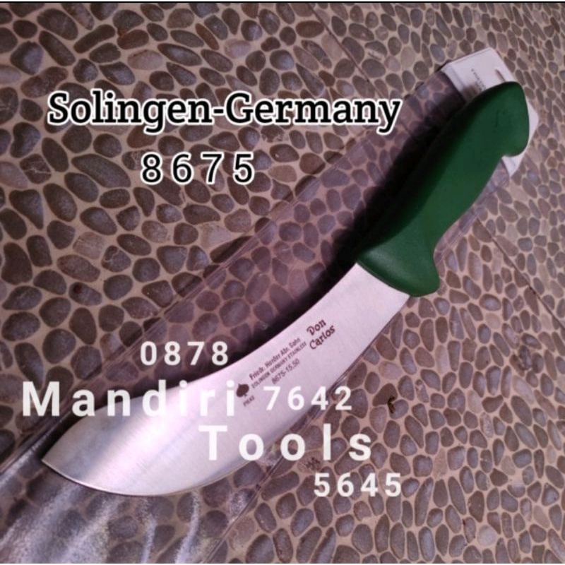 Pisau Don Carlos Type 8675 Solingen Germany 7 inch