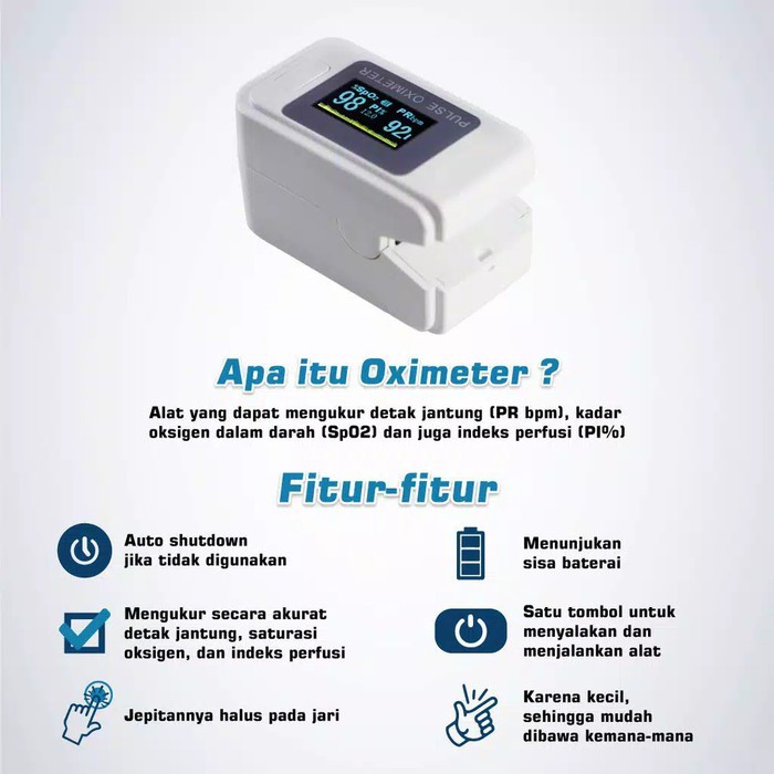 Pulse Oximeter Fingetrip LK89