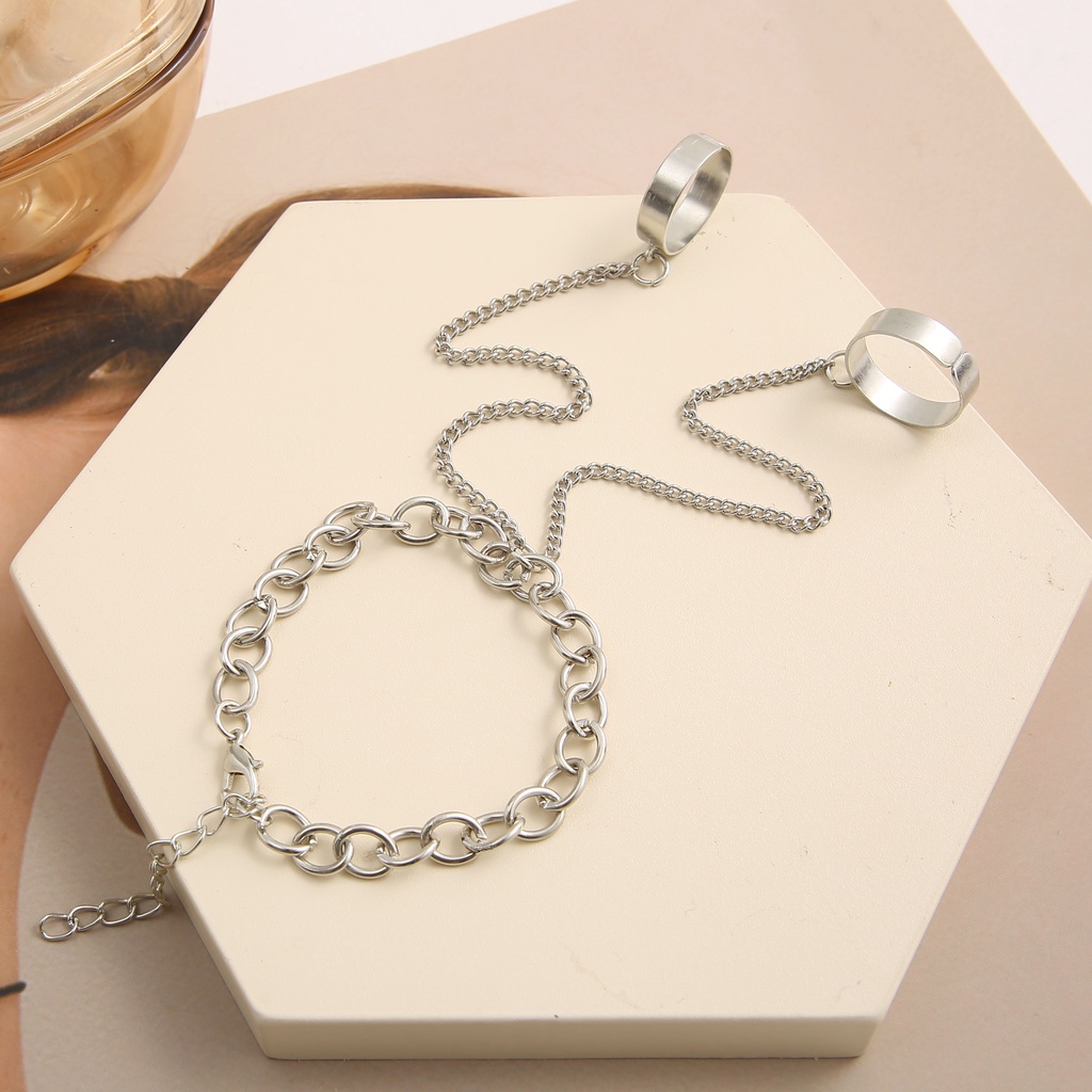 cincin wanita kupu Aksen Mutiara cincin emas Gaya korea perhiasan aksesoris