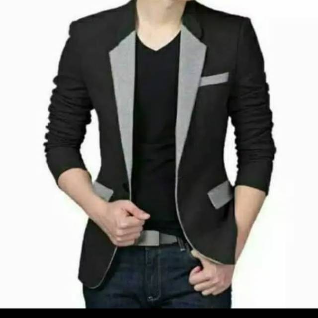 Blezer jas pria casual, blezer korea, blezer murah, jas pria trendi