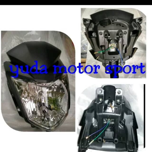 Kedok verza lampu depan verza reflektor verza lengkap