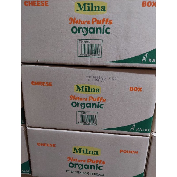 MILNA ORGANIC PUFF  24 X 15GR