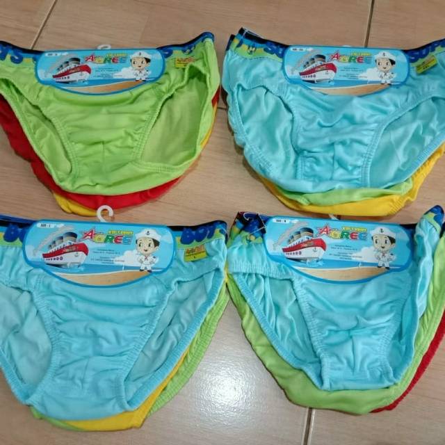 Celana dalam anak laki laki Agree ( 3 pcs)