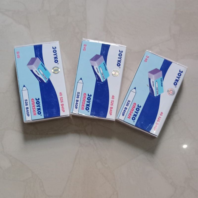 

Penghapus Pensil Joyko B-40P / isi 40 pcs