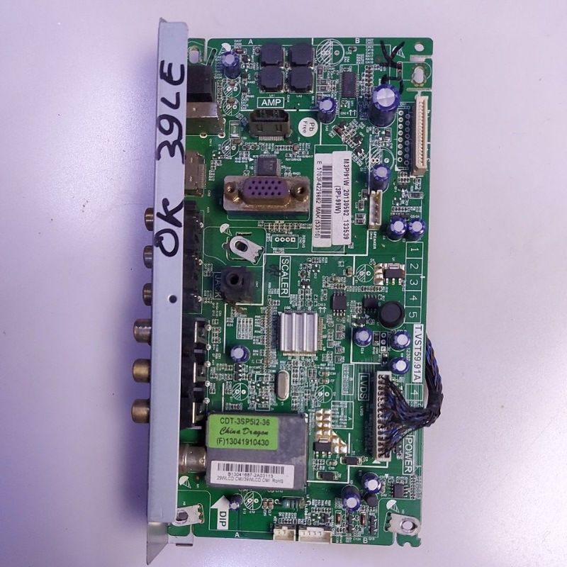 mb mainboard tv led sharp lc 39le440m 39LE440M