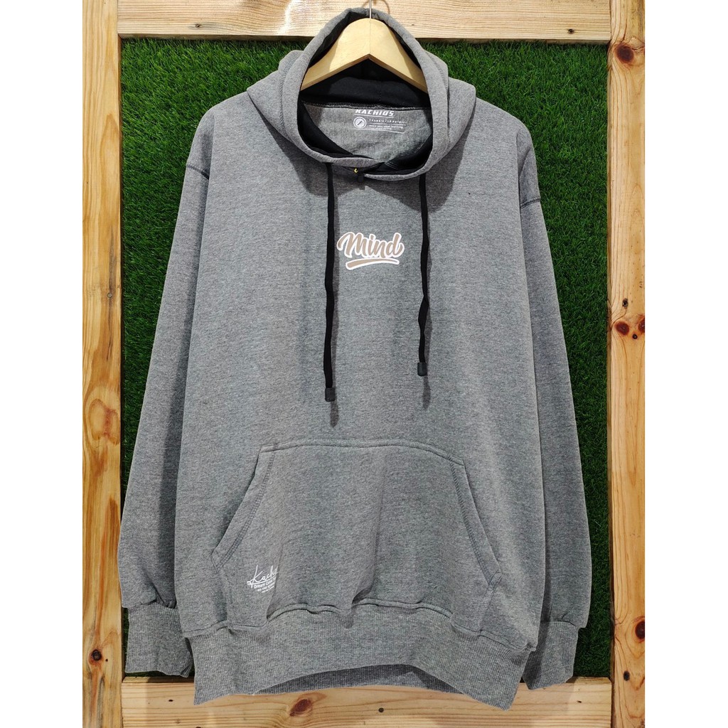 Sweater Hodie Oversize Tebal Original Khacios Ziper Jaket Polosan Terlaris Zipper Hoodie Pria Katun