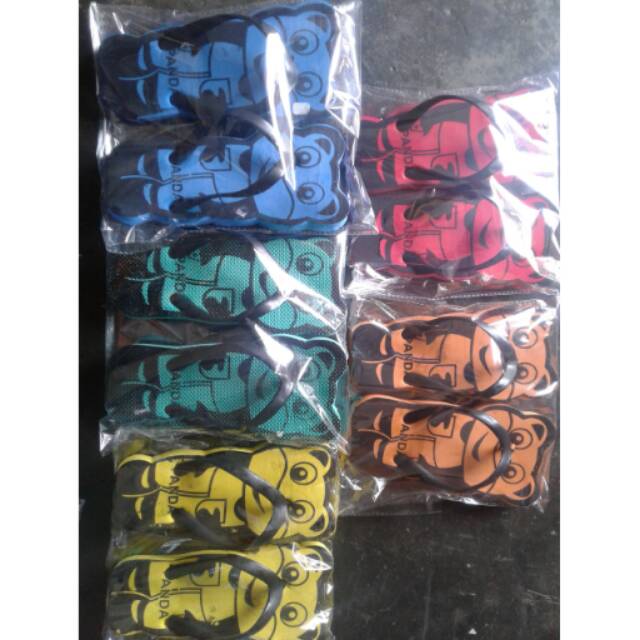 10 pasang sandal anak KARET GROSIR