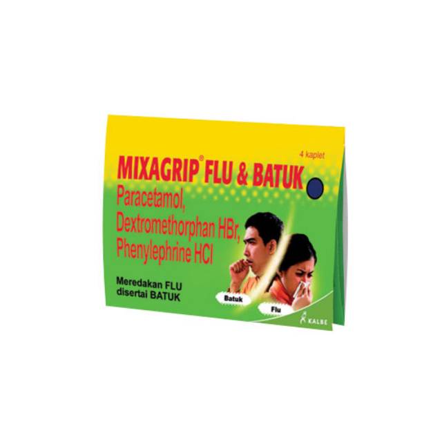 Promo MIXAGRIP FLU &amp; BATUK 3 STRIP 12 TABLET