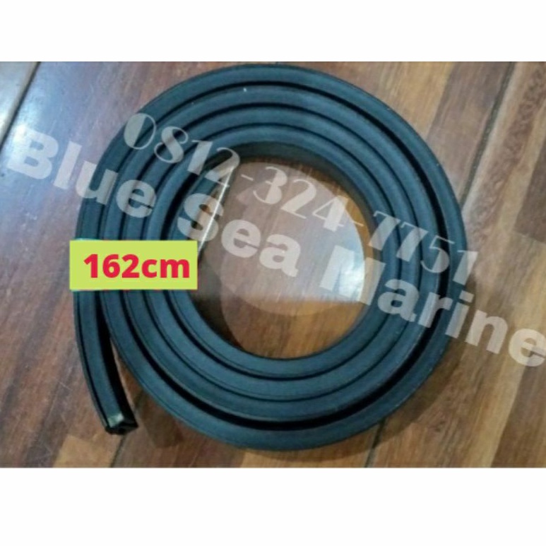 Karet Kap Mesin Tempel Yamaha 40pk 2 tak model kotak uk T=1cm L=2cm P=162cm