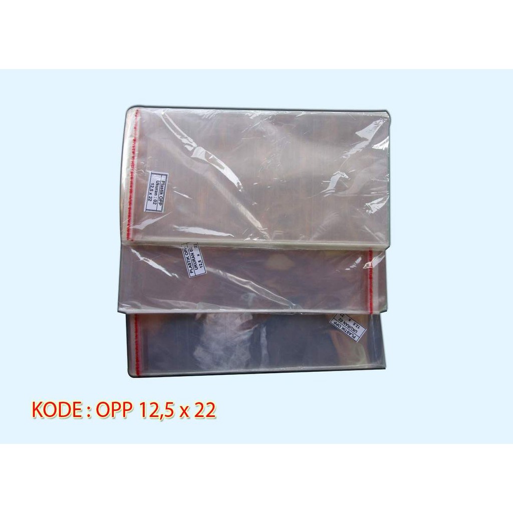

Plastik Opp Ukuran 12,5 x 22