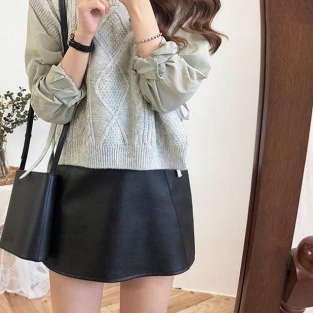 ♞ Vest ROMPI TAli Motif Sido CABLE I ROMPI RAJUT WANITA STORE09 MURAH ←