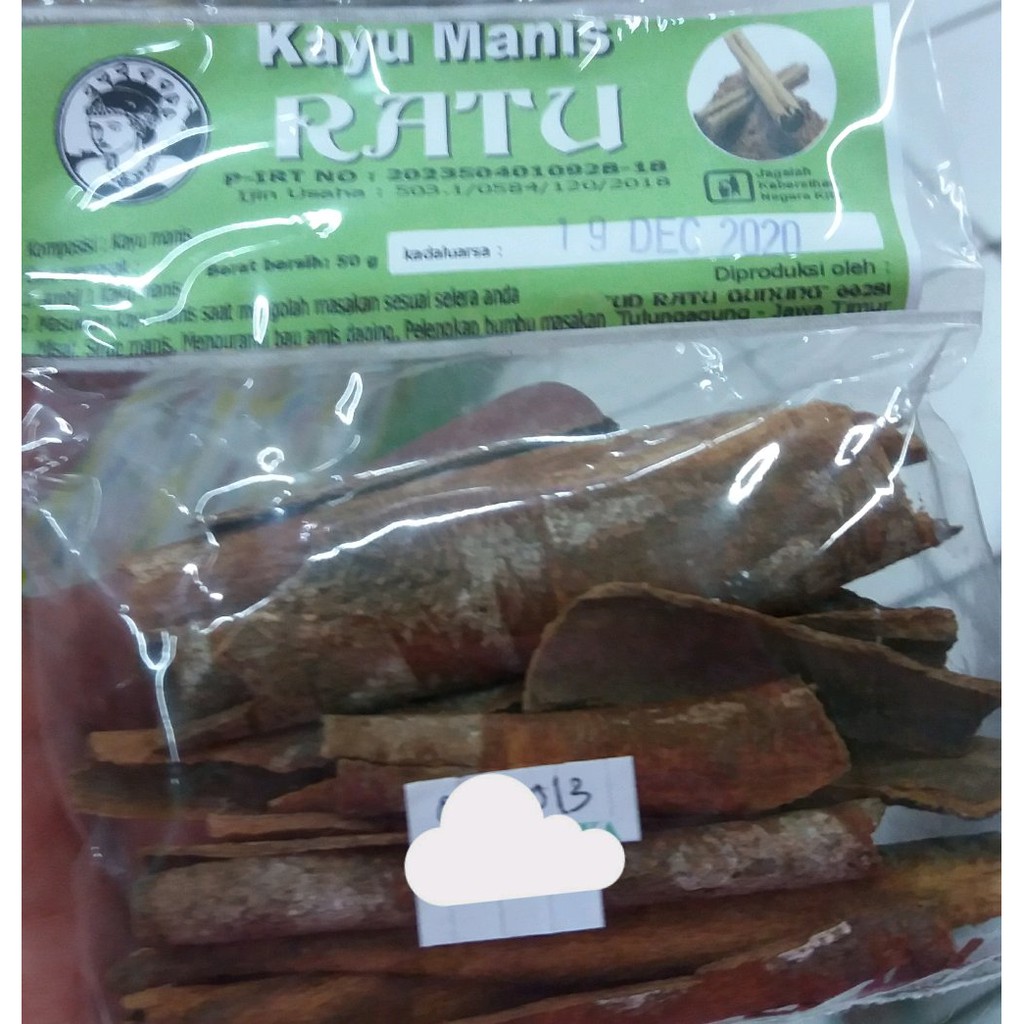 

Kayu Manis Cap Ratu 50 gram