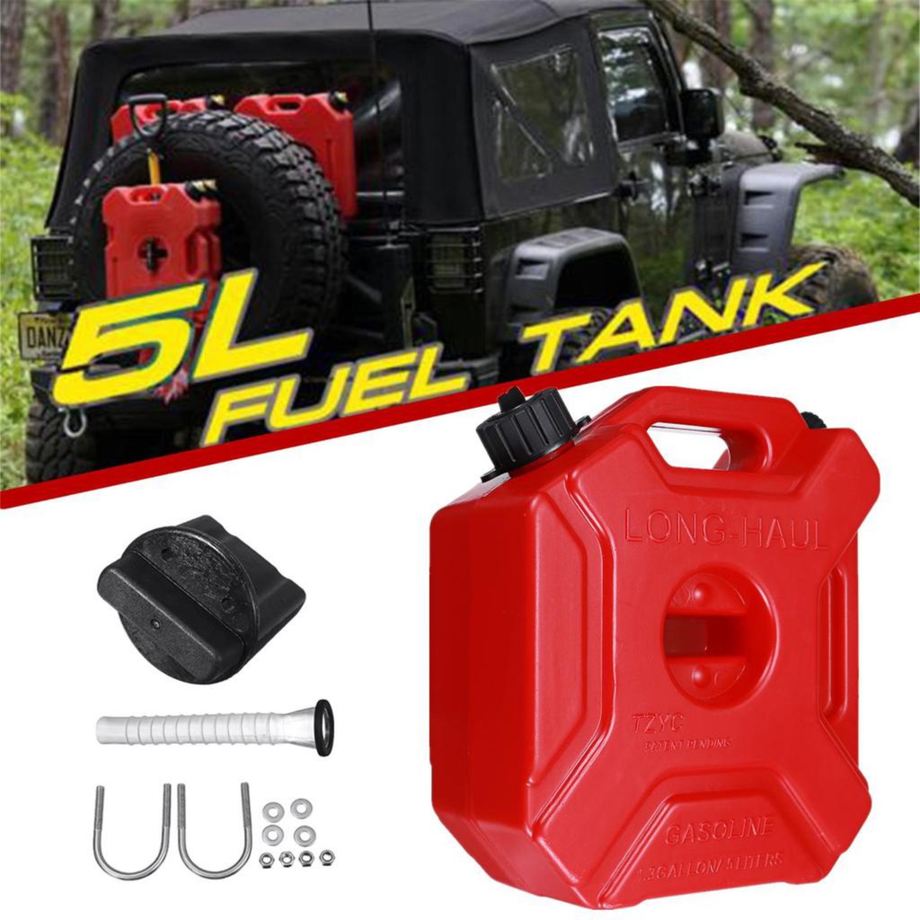 Jerigen Long Haul 5 Liter Jerrycan Fuel Pack Gasoline Offroad 4x4