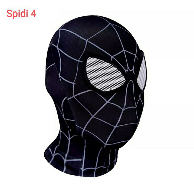 New Mask Spiderman Topeng Spiderman Baru Bahan Kain Mata Keren