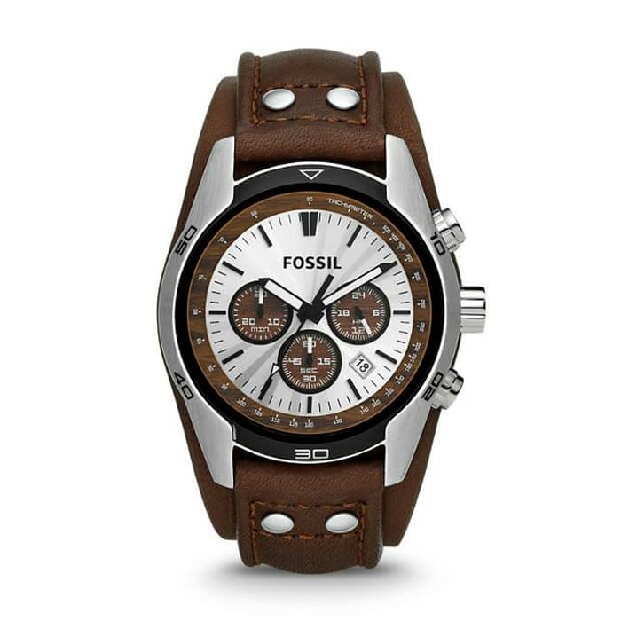 HOT SALE Jam Tangan FOSSIL Original Watch CH2565 COACHMAN CHRONO BROWN LEATHER TERBARU