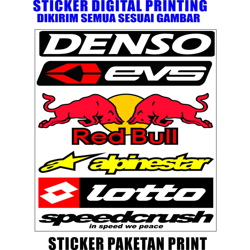

STIKER LEMBARAN STIKER PRINT PAKETAN SPONSOR
