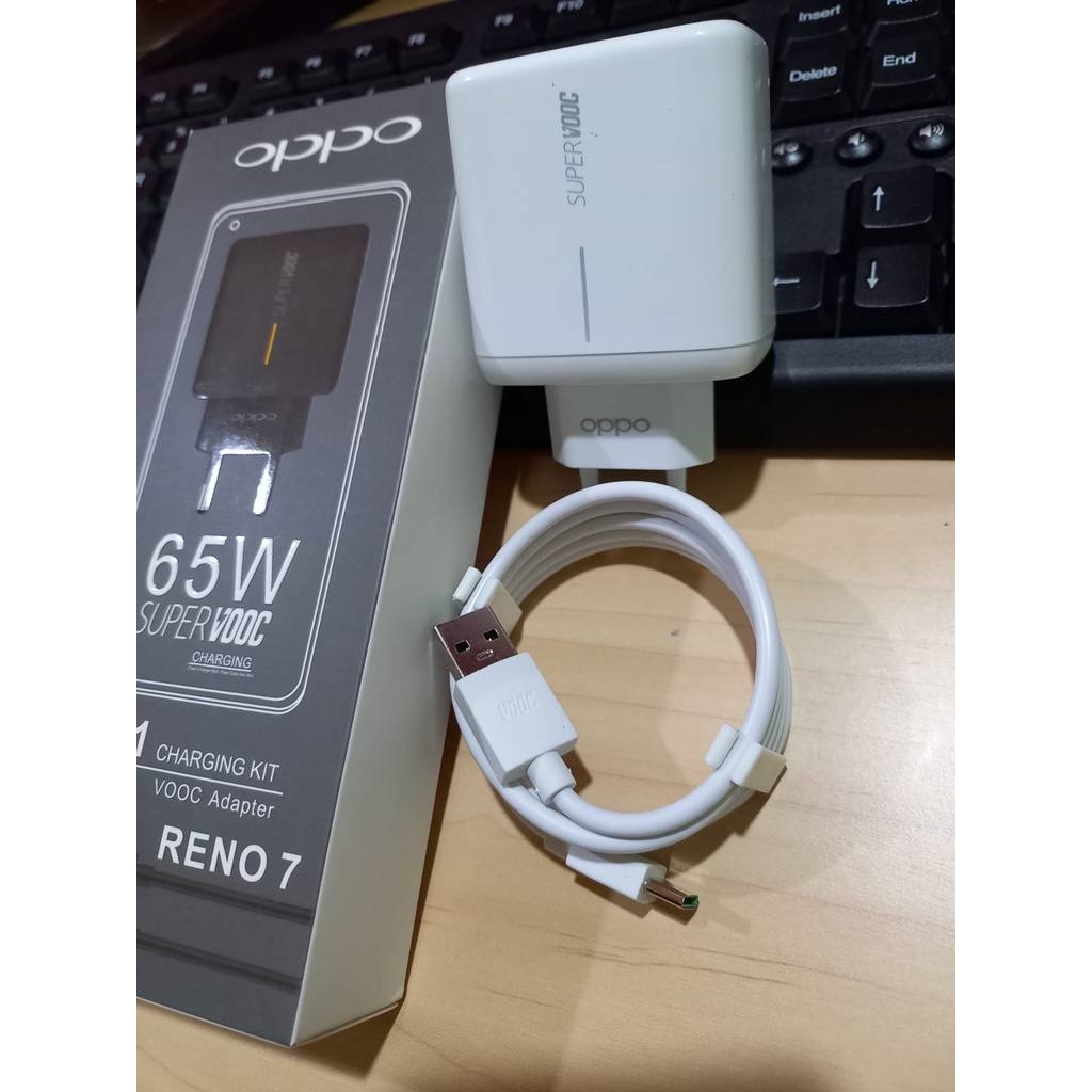 Charger Oppo Reno 7 Travel Charger Original Super Vooc 65w Micro USB Type C