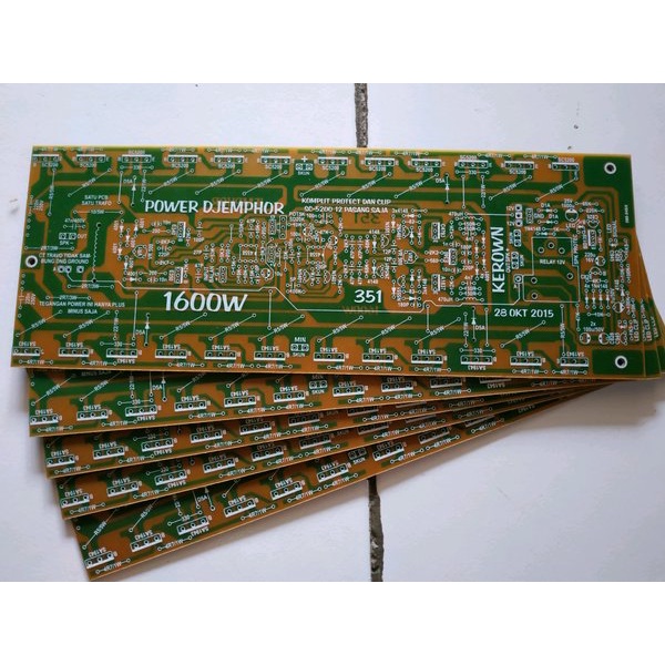 PCB Power Amplifier 1600 Watt Class GB