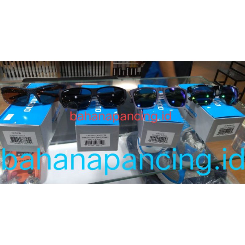 KACAMATA SHIMANO BASSTERRA, FIORCEMASTER, JIGWREX & FIREBLOOD.