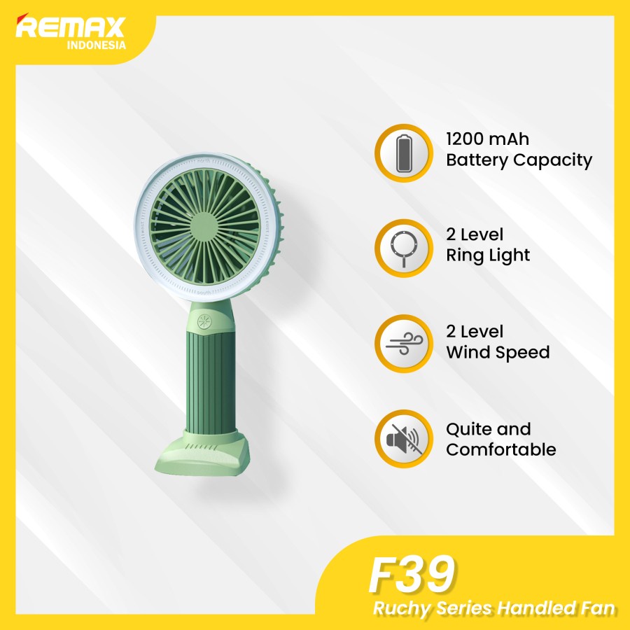 REMAX Ruchy Handled Fan F39
