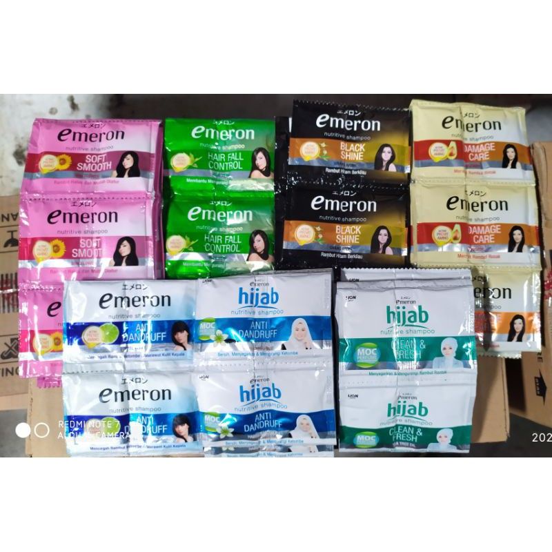 SHAMPO EMERON SACHET/SHAMPO EMERON RENCENG ISI 24 SACHET
