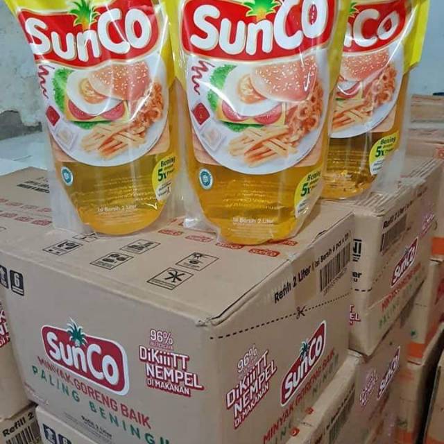 

Minyak goreng sunco reffil 2lt