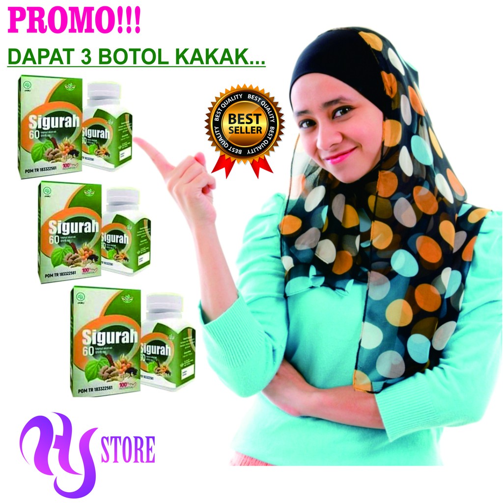 [BISA COD] ISI TIGA BOTOL KAPSUL SIGURAH kapsul GURAH MENJAGA PERNAFASAN DAN PARU Original 100% Asli