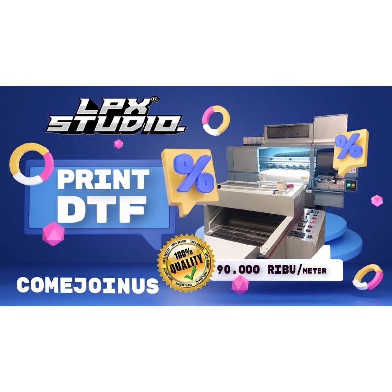 JASA SABLON PRINT DTF BERKUALITAS  SIAP PRESS