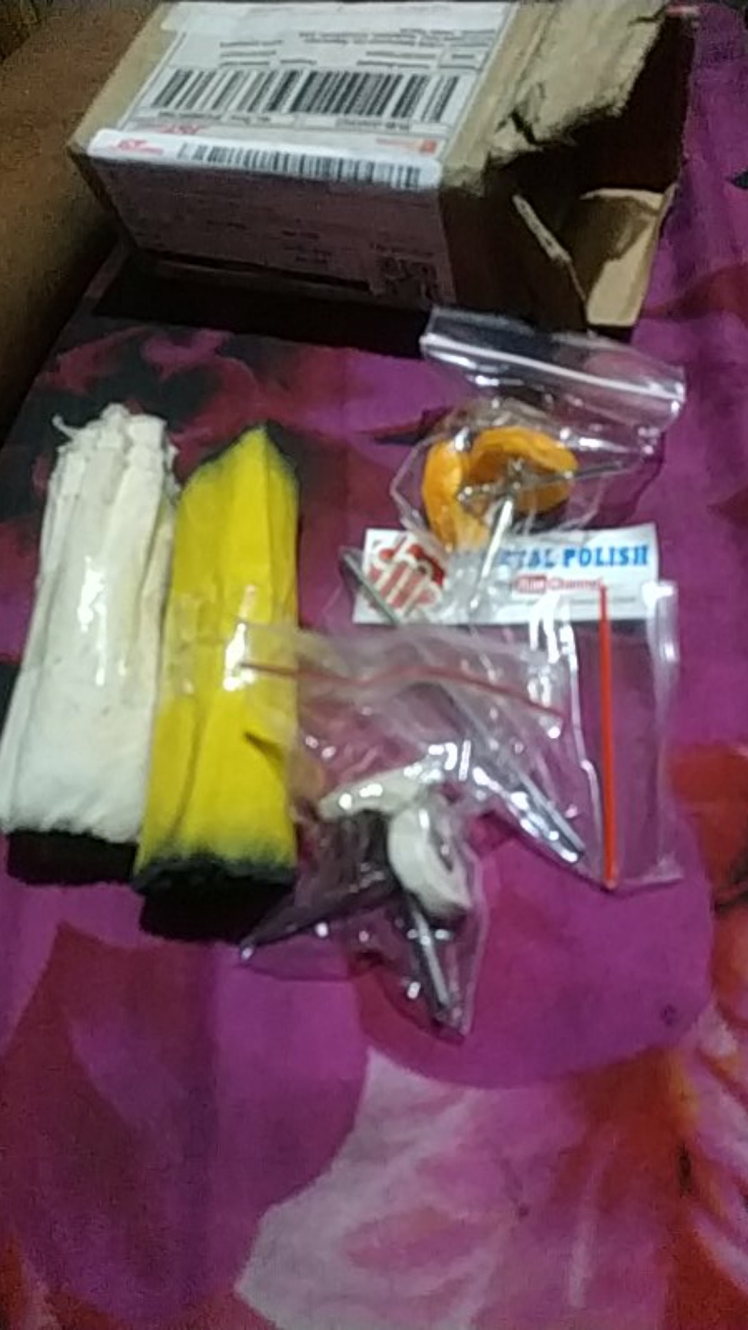 Kain Poles Blacu Untuk Finishing Celah Sirip