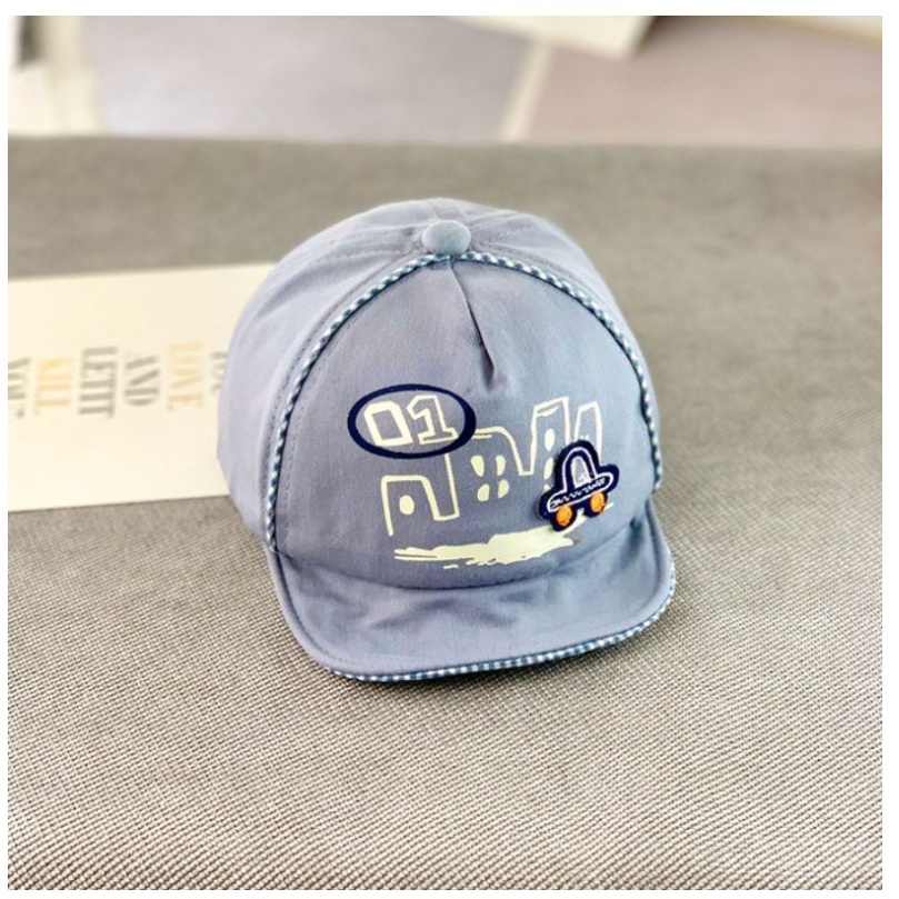 High Quality Topi Import 0-2 Tahun Anak / Bayi Baseball City Car Kekinian Keren CBKS VC-Topi City Car Abu