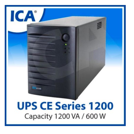 UPS ICA TYPE CE1200 1200VA/600WATT UPS KOMPUTER