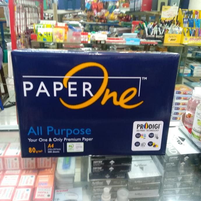 

kertas paper one A4 80 gram OFFICE paper print