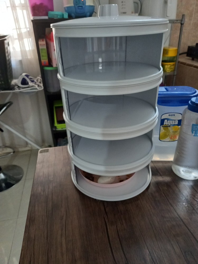 Tudung Saji Multi Storage 4 Susun Warna