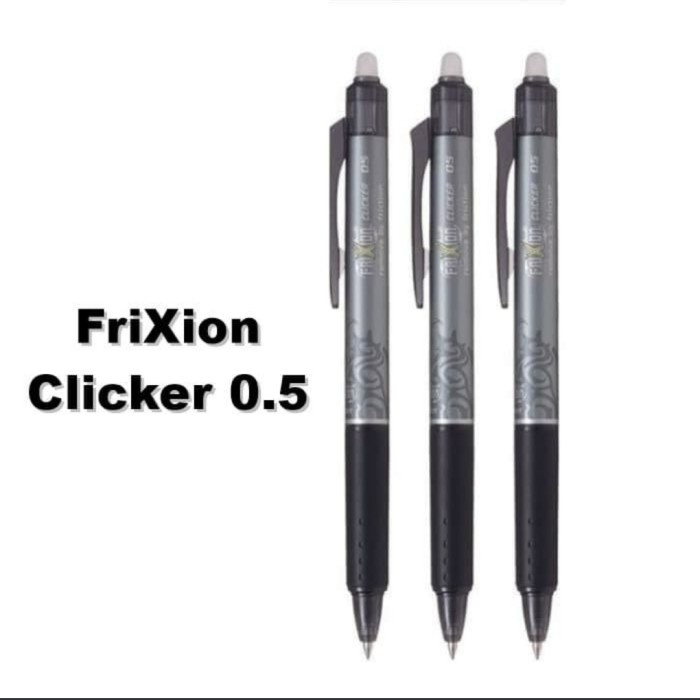 

NEW pilot frixion clicker 0,5 hitam (pulpen bisa di hapus)