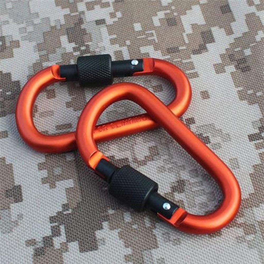 Preva 1PC Snap Hook Outdoor Klip EDC Alat D-Ring