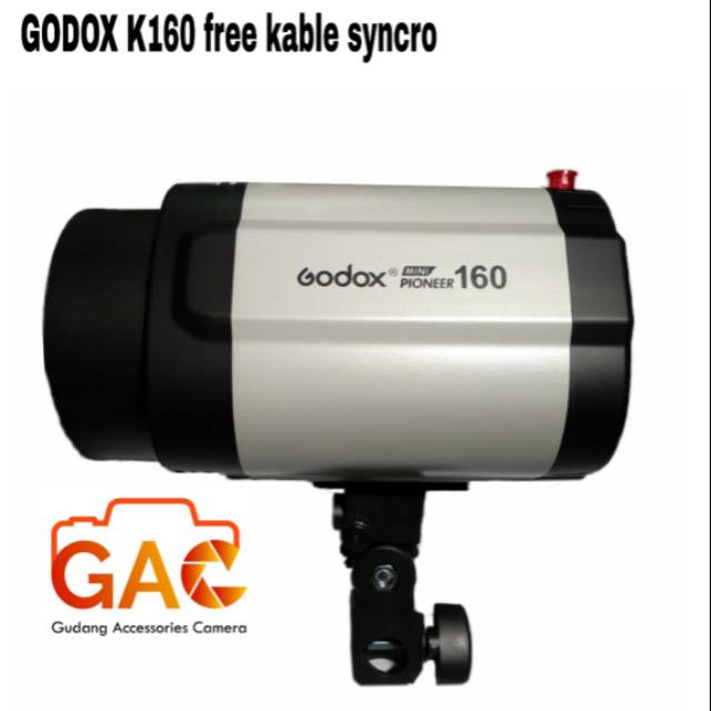 Lampu studio GODOX K160 K-160 abu abu