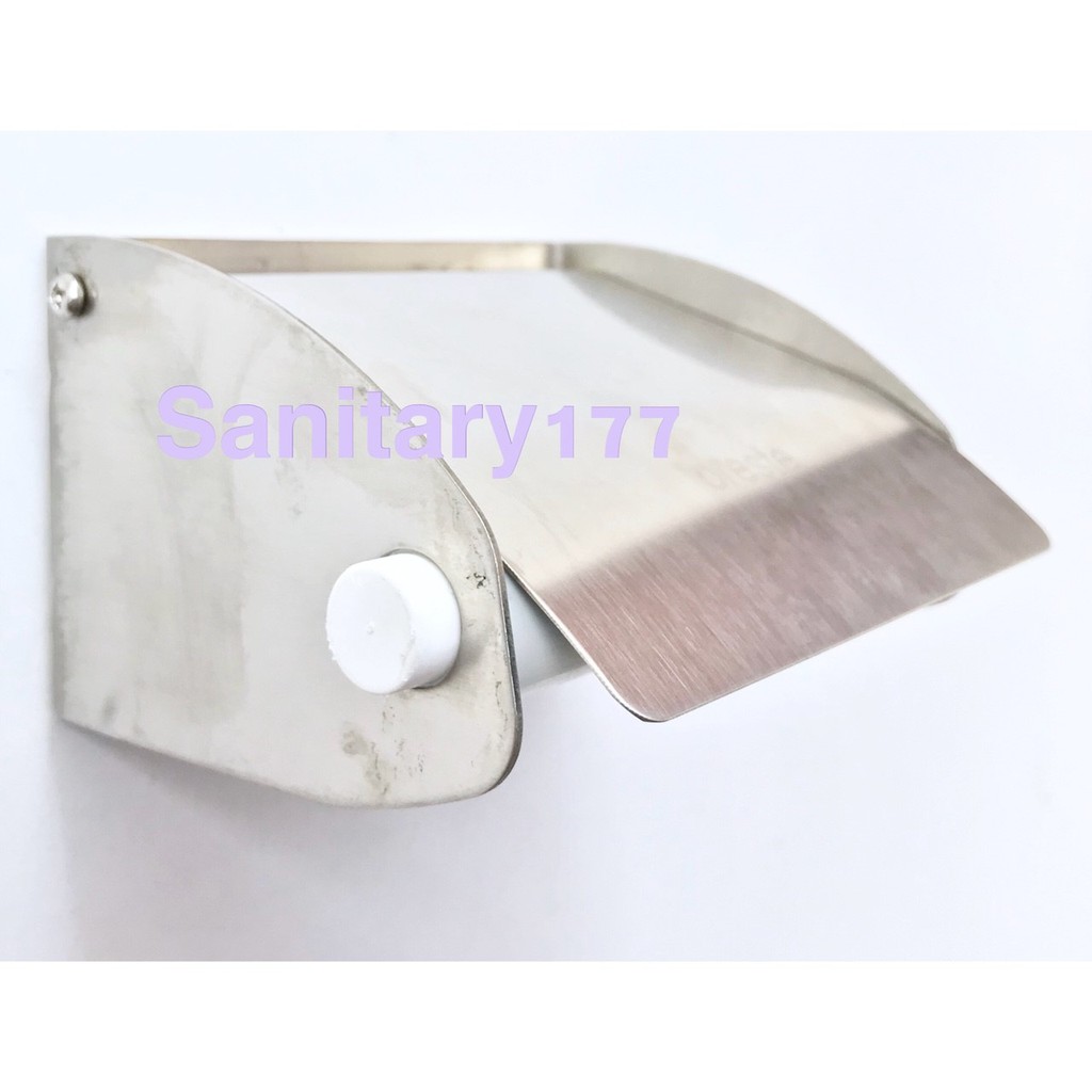 Tempat tisu Stainless Murah K1JS - Rak Tempat Tisu Gulung Rak Tisu Tissue Box Sanitary177 /Q4