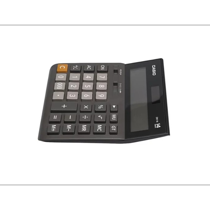 

Terlaris ✨ - CASIO DH-14 - Hitam - Kalkulator Kantor - 14 digit3.1.23