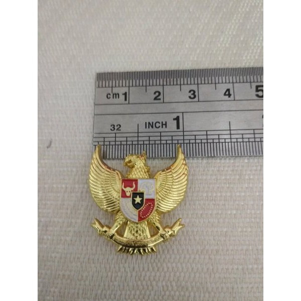 Dijual pin bross burung garuda full kuningan emas mengkilap cor 2.6cm kwalitas bagus Terlaris